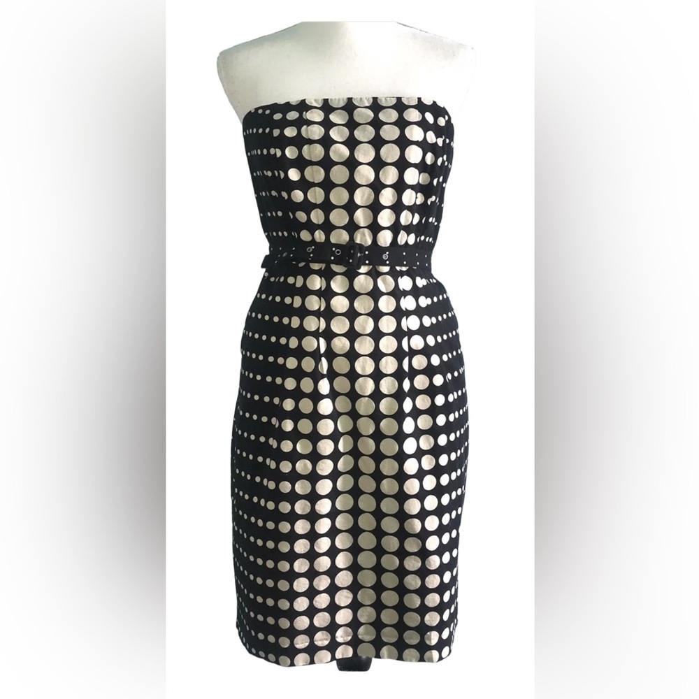 The Limited Polka Dot Strapless Dress Size 4